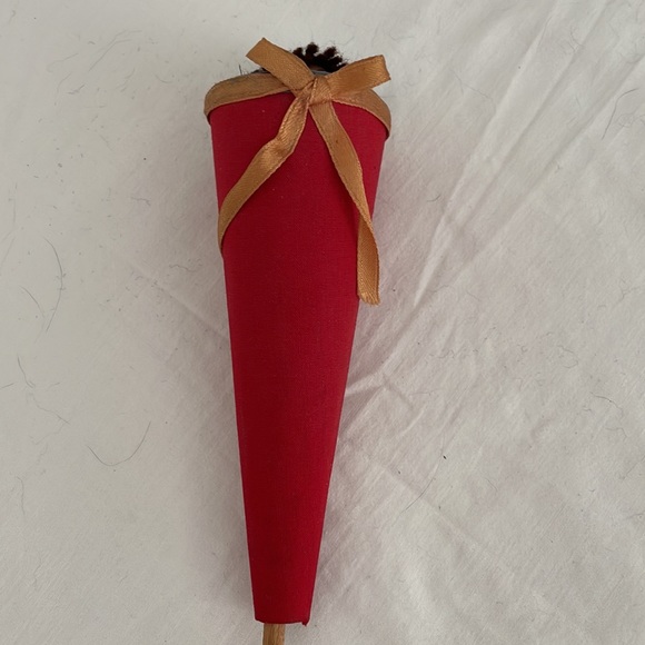 Antique German Puppet On Wood Stick - Picture 10 of 14